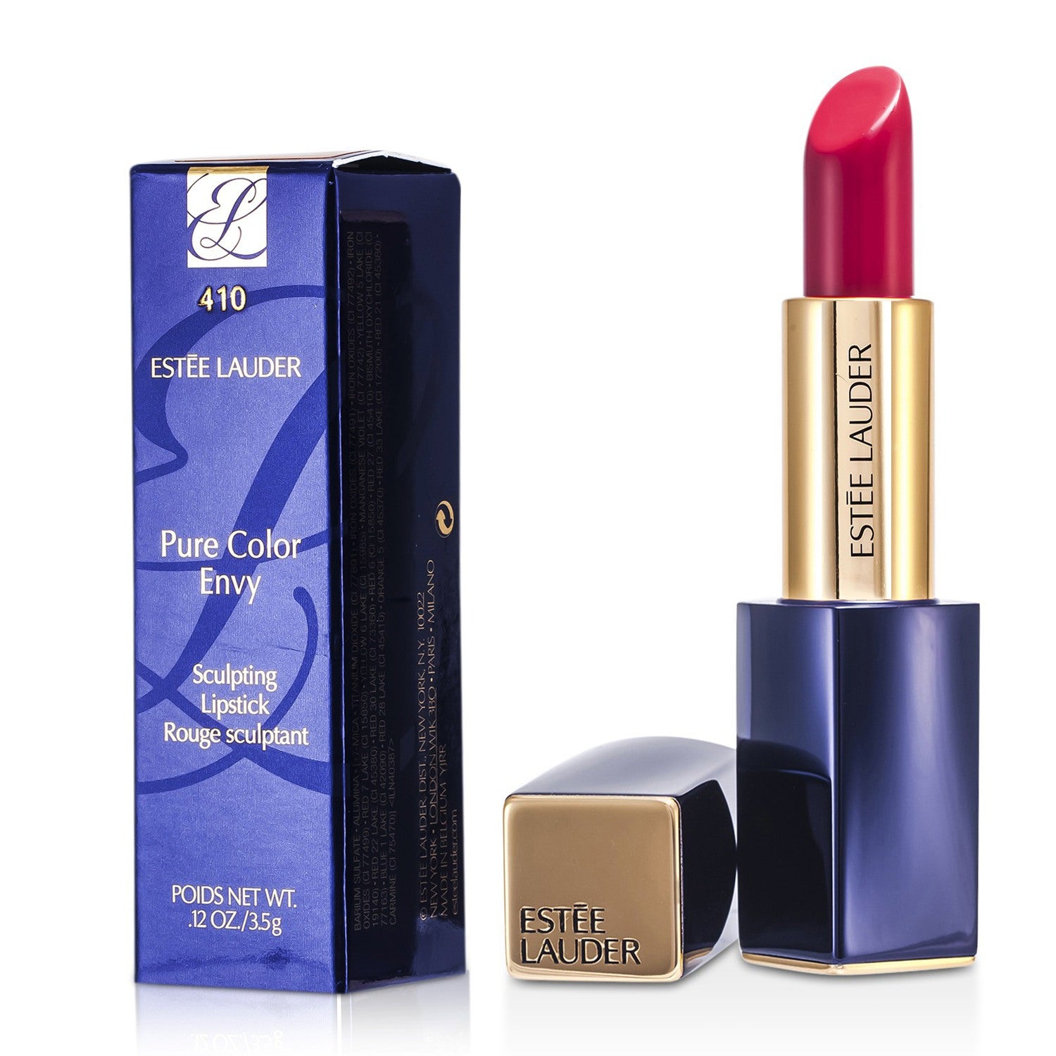 Estee Lauder/エスティ ローダー+ピュアカラーエンヴィースカルプティングリップスティック+3.5g/0.12oz+# 410 Dynamic ブランドコスメ